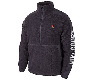 Nike Court 1/2 Zip Fleece Crew (M)