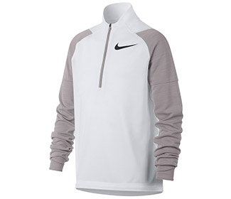 Nike Dry L/S Half Zip Top (B)
