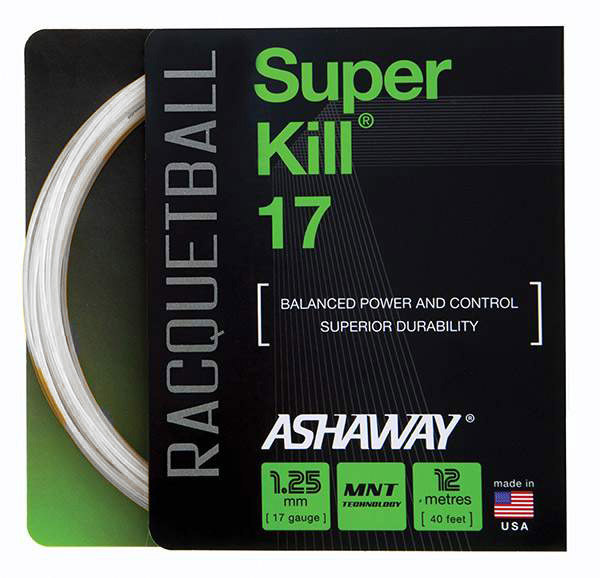 Ashaway Superkill 17g Racquetball (White)