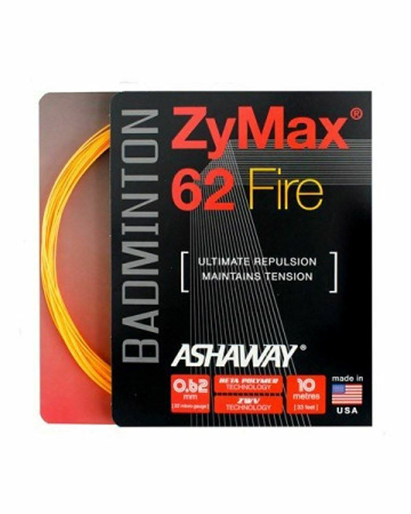 Ashaway Zymax 62 Fire Badminton (Orange)