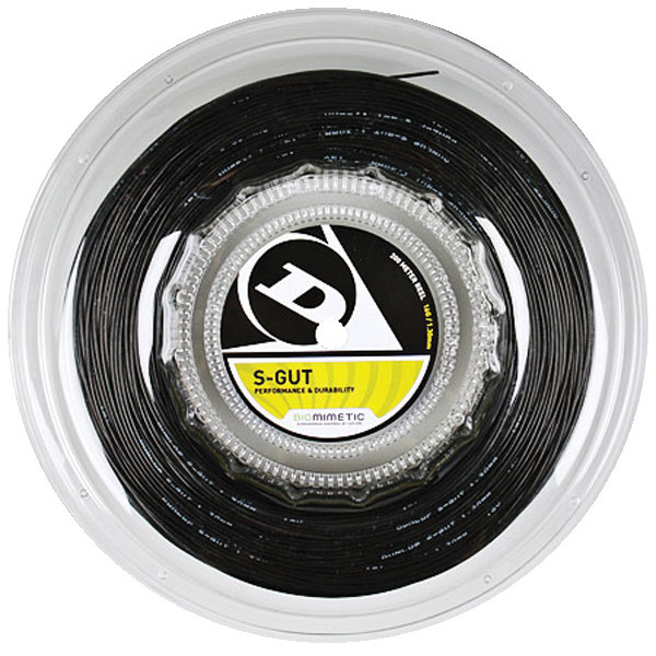 Dunlop S-Gut w/Dyna-Tec 17g Reel 660' (Black)