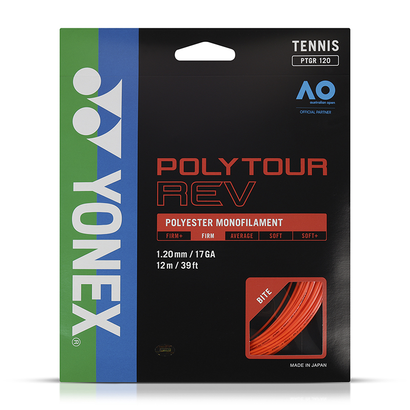 Yonex Polytour REV 120 17g (Orange)