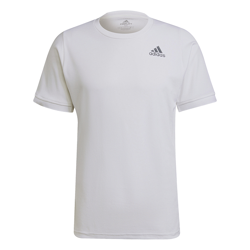 adidas Tennis Freelift Tee (M) (White)