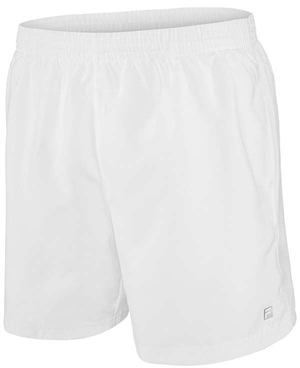FILA Clay 5" Shorts (M) (White)