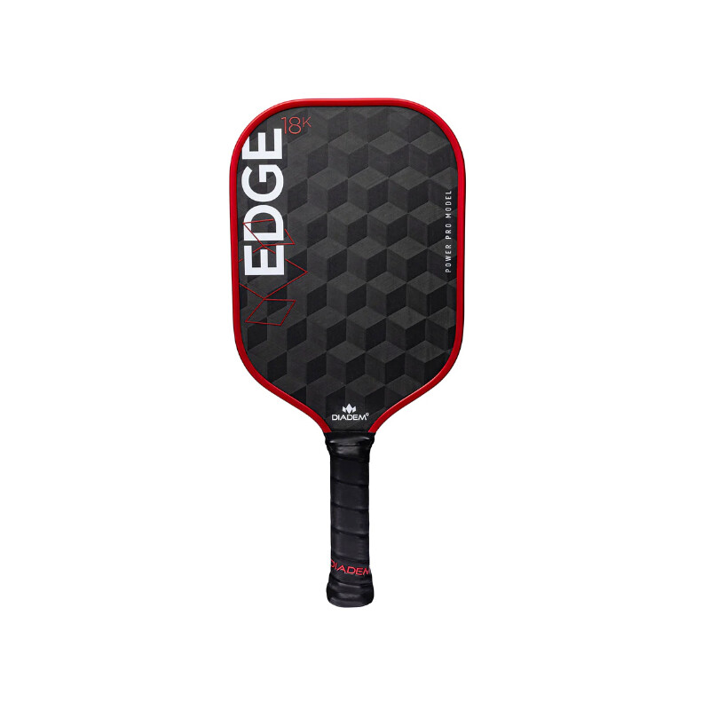 Diadem Edge 18k Power Pro Pickleball Paddle (Red)