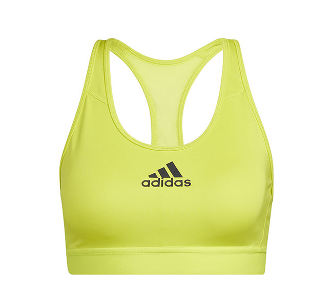 adidas Don't Rest Alphaskin Padded Bra (W) (Yellow)