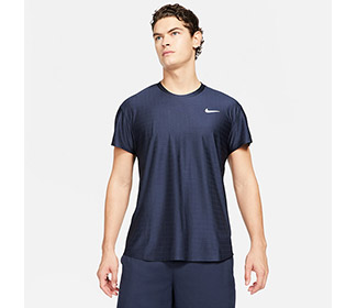 Nike Court DryFit Advantage Top (M) (Navy)