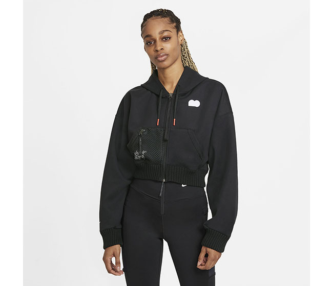 Nike Naomi Osaka Fleece Top (W) (Black)