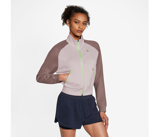 Nike Court Heritage Full-Zip Jacket (W) (Platinum Violet)