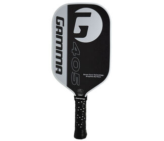 Gamma 405 Pickleball Paddle (Black/White)